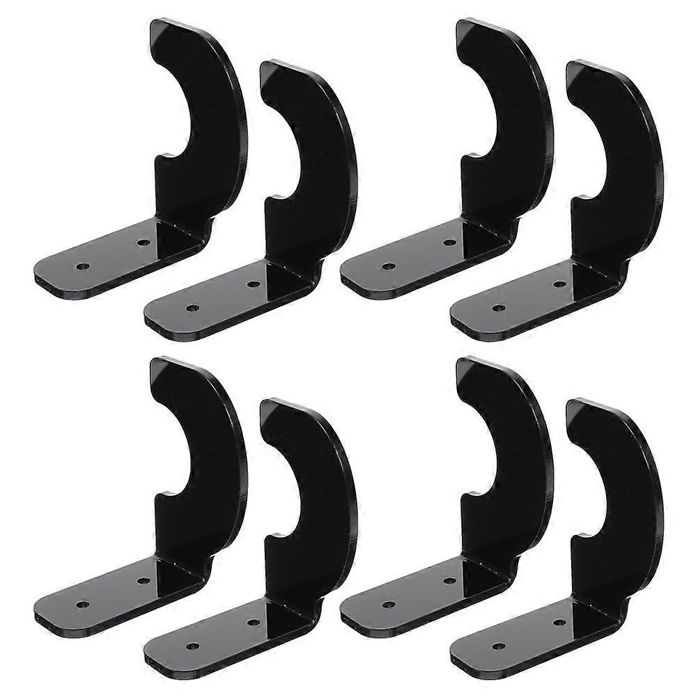 Acrylic Baseball Bat Stand Vertical Bat Display Stand 8.20X6.20X5.00CM Practical and Aesthetic 4 Pairs