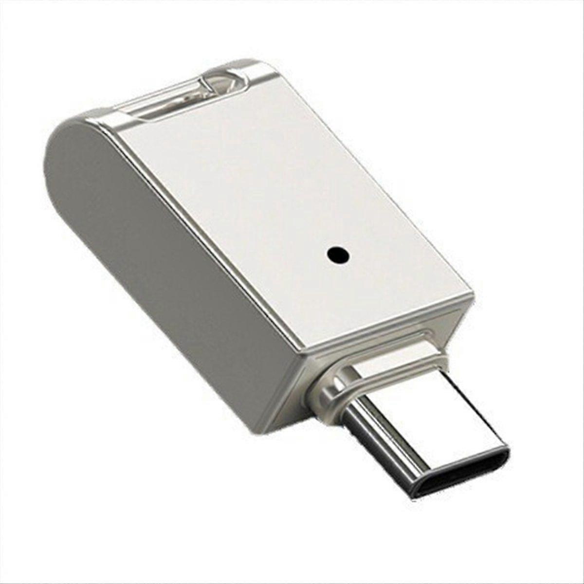 Type-C OTG USB3.0 Flash Drive USB-C Pen Drive Smart Phone Memory MINI Usb Stick 64G Silver