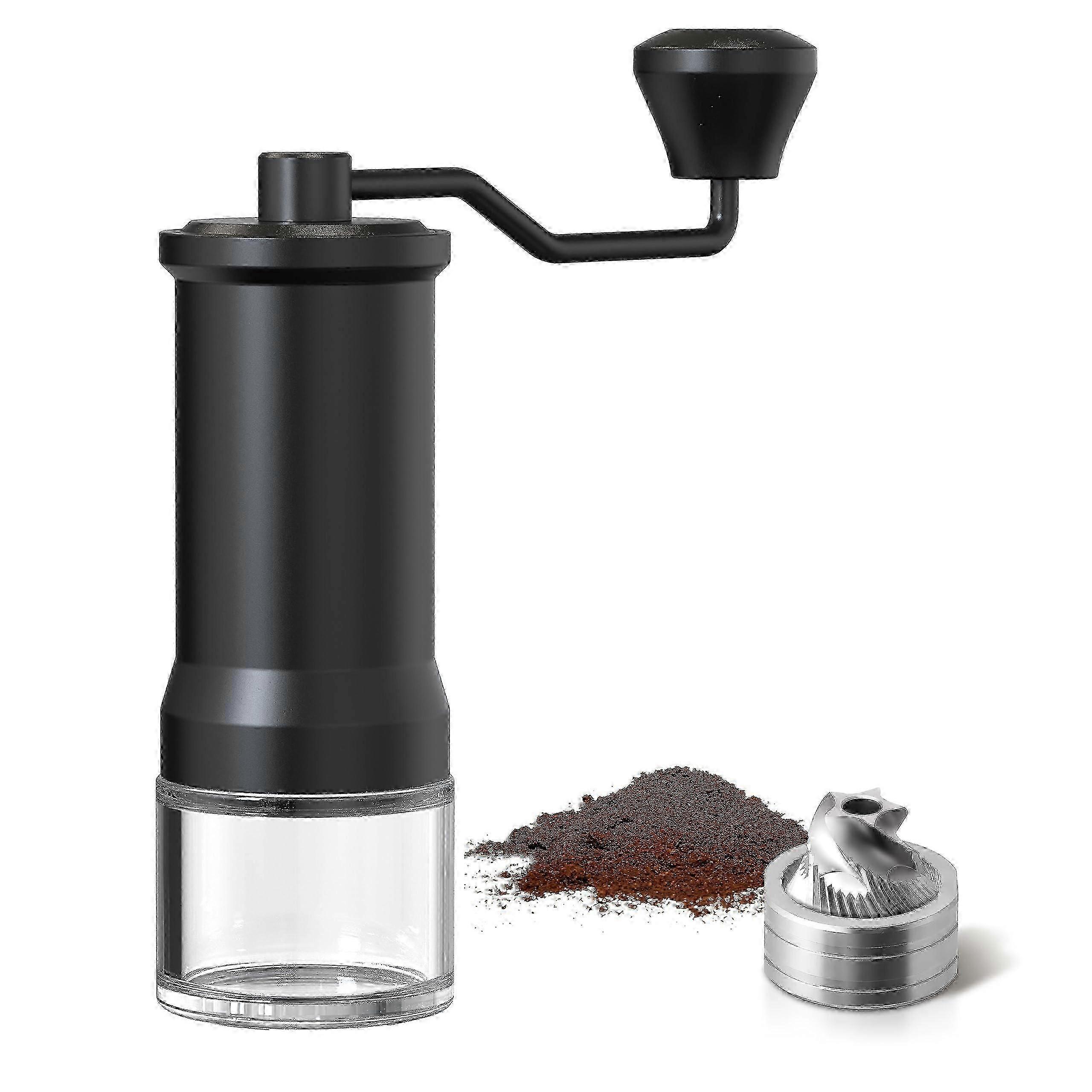 Adjustable Manual Coffee Grinder, Conical Burr for Fine/Coarse Grinds