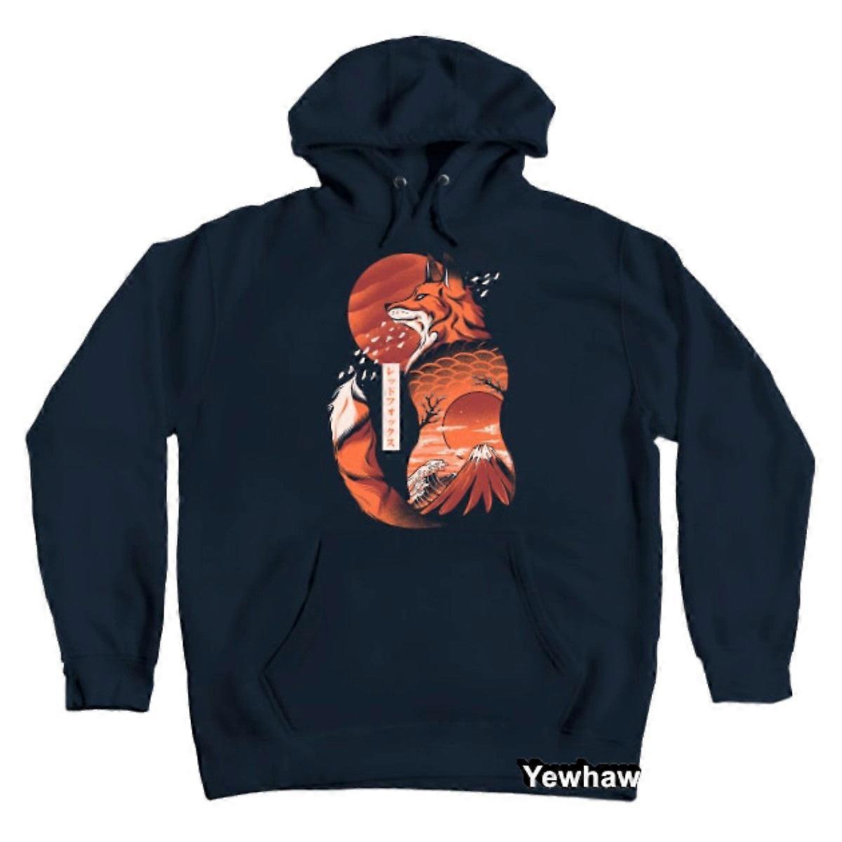 Japanese Fox Hoodie
