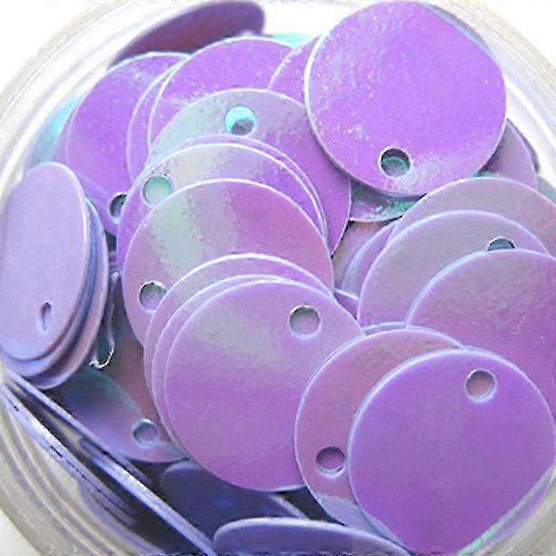 DIY Shiny Round Loose Sequins Paillettes Sewing Craft 16mm Blue