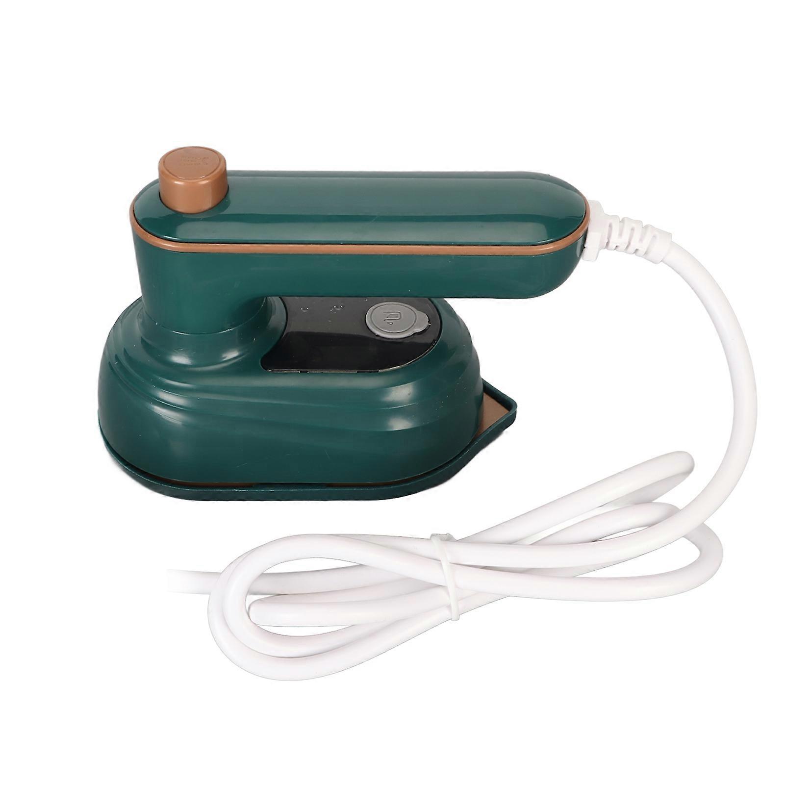 Mini Ironing Machine 266 Fahrenheit Fast Preheating Rotatable Ergonomic Handheld Steam Iron for Family Travel US Plug 110V 