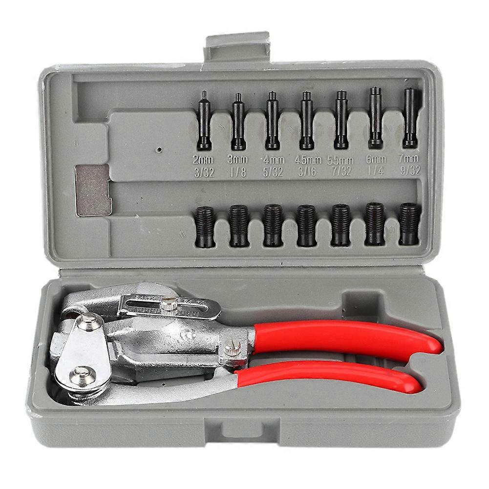 Punch tools for brass working - 16Pcs manual pliers set