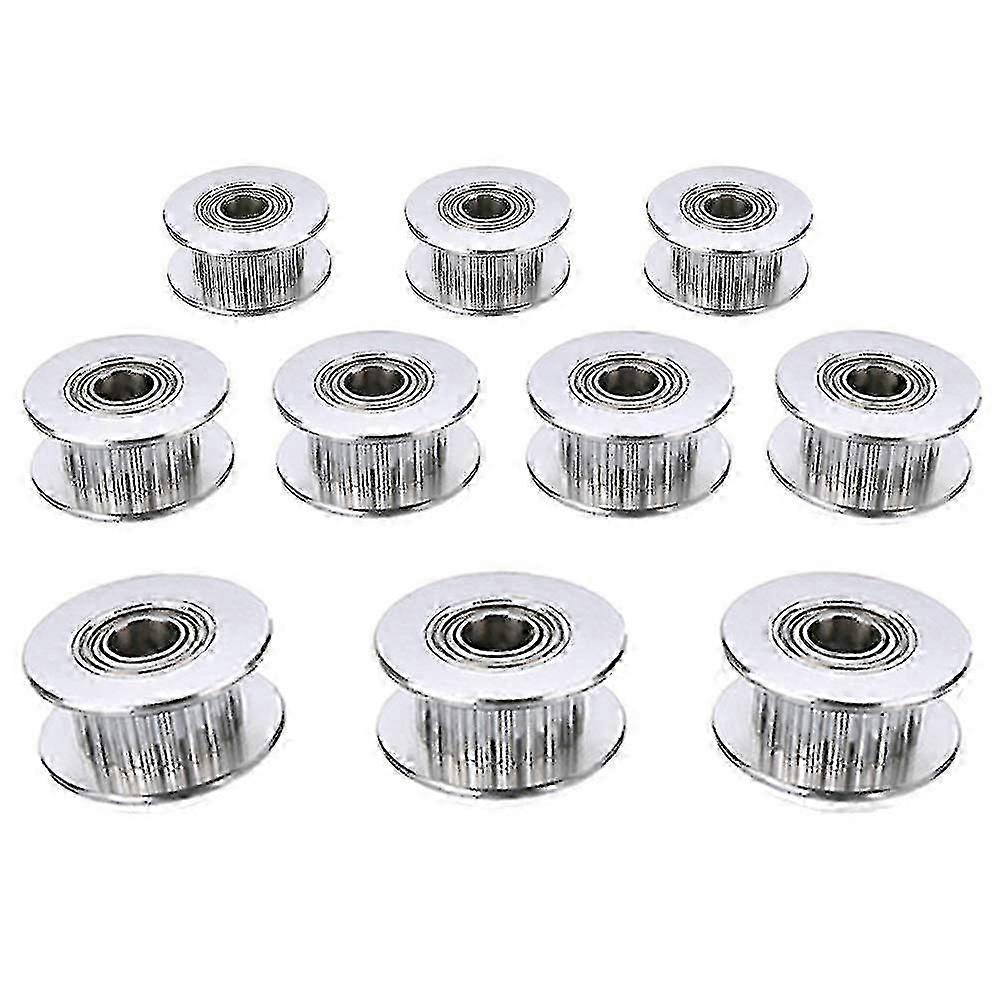 Gt2アイドラータイミングプーリーベアリング20t5mmボア20歯(10個)