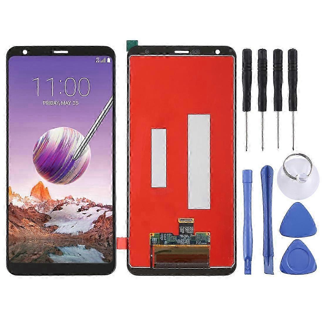 TFT LCD Screen for LG Stylo 4 / Q Stylo 4 / Q710 / Q710MS / Q710CS Digitizer Full Assembly (Black)