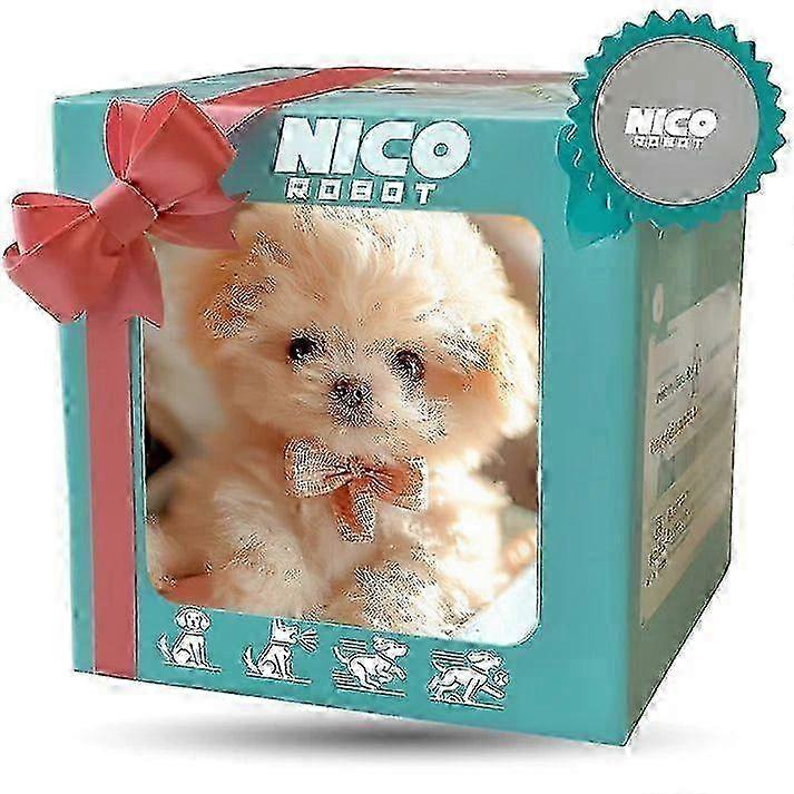 Nico Robot Dog, My Realistic Robot Puppy Doll, Cute Interactive Plush Toy That Acts Like a Real Puppy