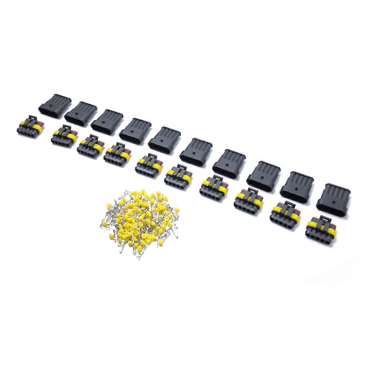 10 Kits Termianl Wire Connector Electrical Terminal Automotive Connectors Cnooector