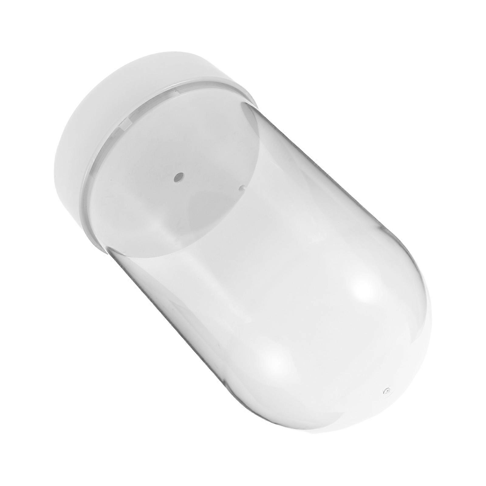 Christmas Snow Globe Jar Display Dome with Plastic Dustproof Cover