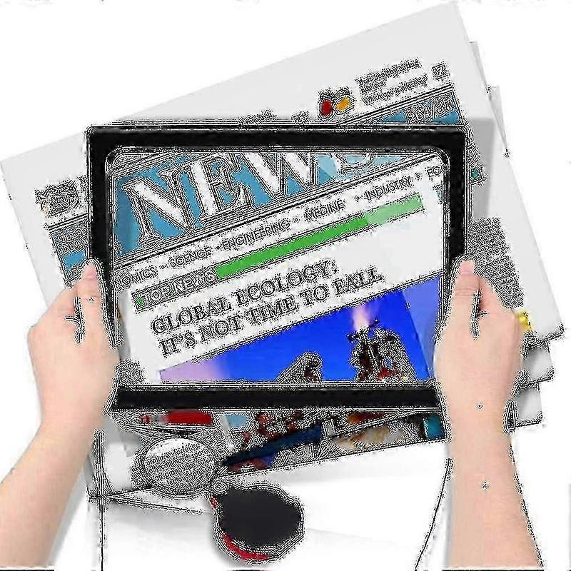 3x Magnifying Glasses with Light - Hands-Free Book Reader Aid