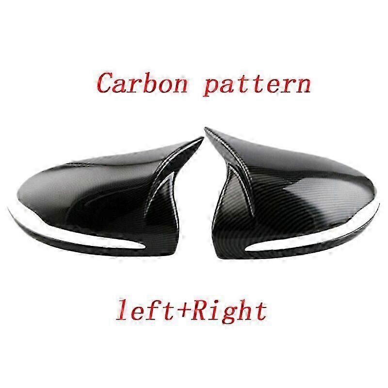 For Rear Mirror Cap For Mercedes Benz C E S GLC W205 W213 W222 X253 Rearview Mirror Shell housing Cap Appearance Accessories--xj