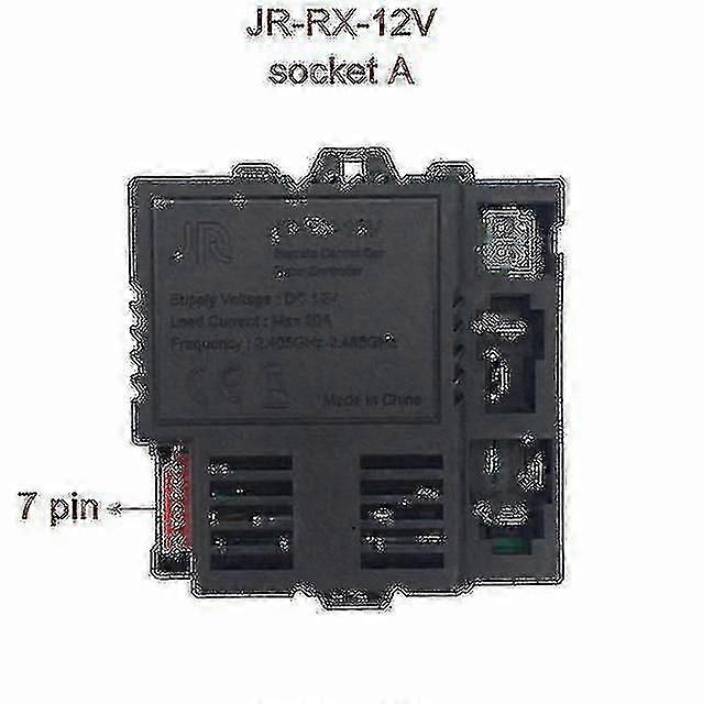 12V Bluetooth Remote Control Receiver with Smooth Start for Kids Electric Ride-On Car Controller