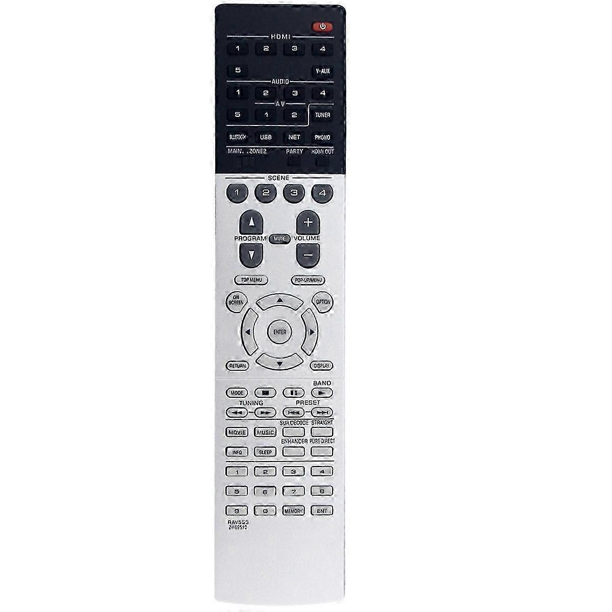 Replace RAV553 Remote Control for AVENTAGE ZW695100 RX-V683 RAV542 ZP601700 RX-AS710D RX-A1050 AV R
