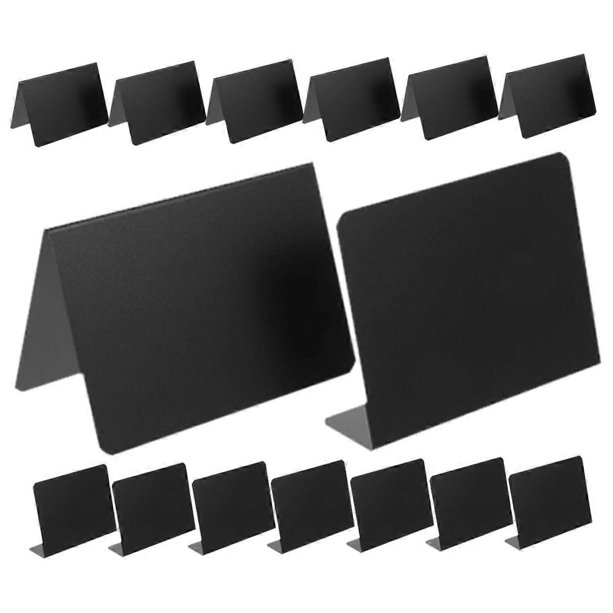 12pcs Mini Chalkboard Table Signs with Erasable Surface for Wedding Party and Event Decor
