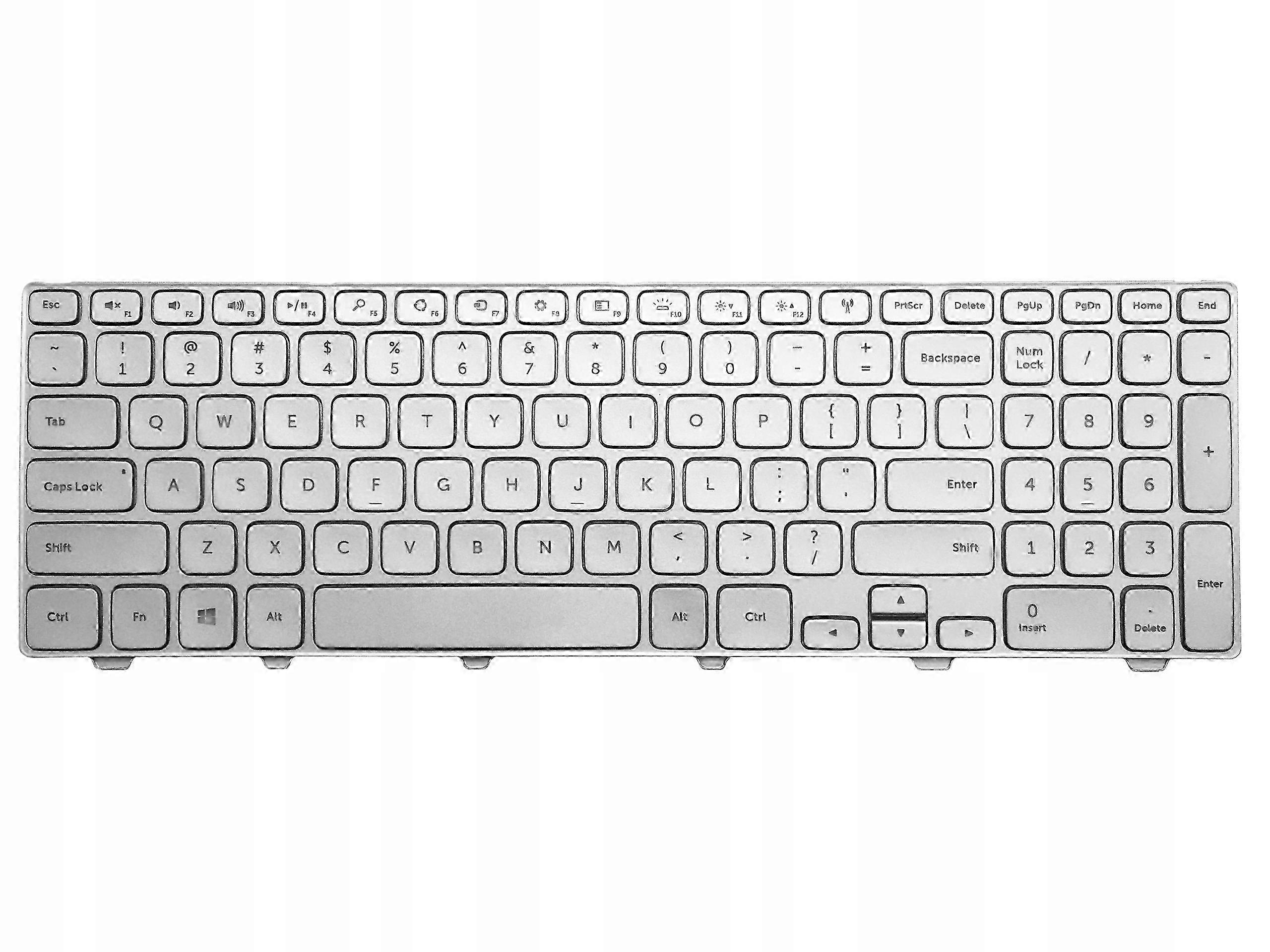 Keyboard For Dell 15-7000 7537 P36f Led