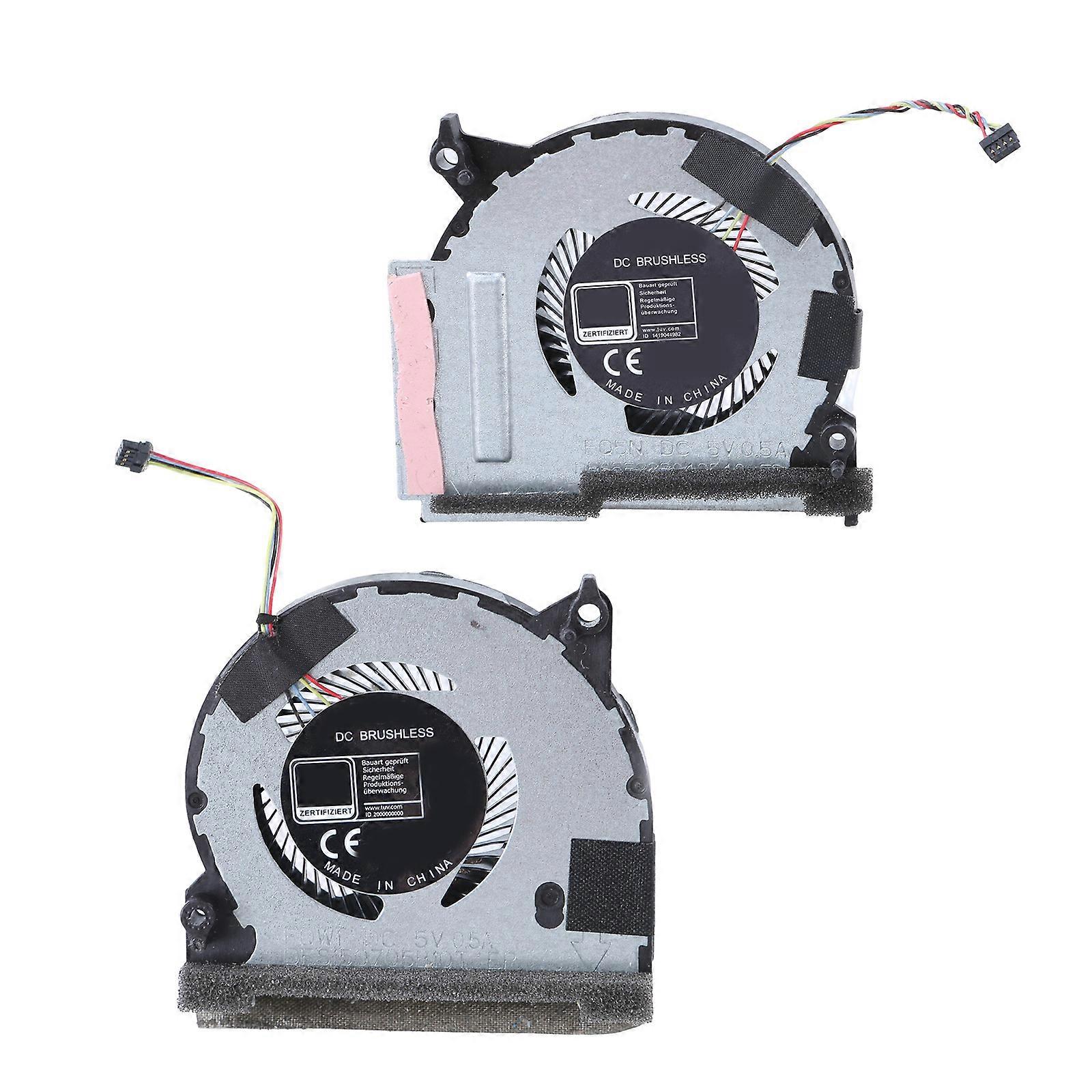 Professional CPU GPU Cooling Fan Heat Dissipation Replacement for RC71L FQW1 DFS150705B10T FQW0 DFS5F22B049546 DC5V 0.5A Multicolor