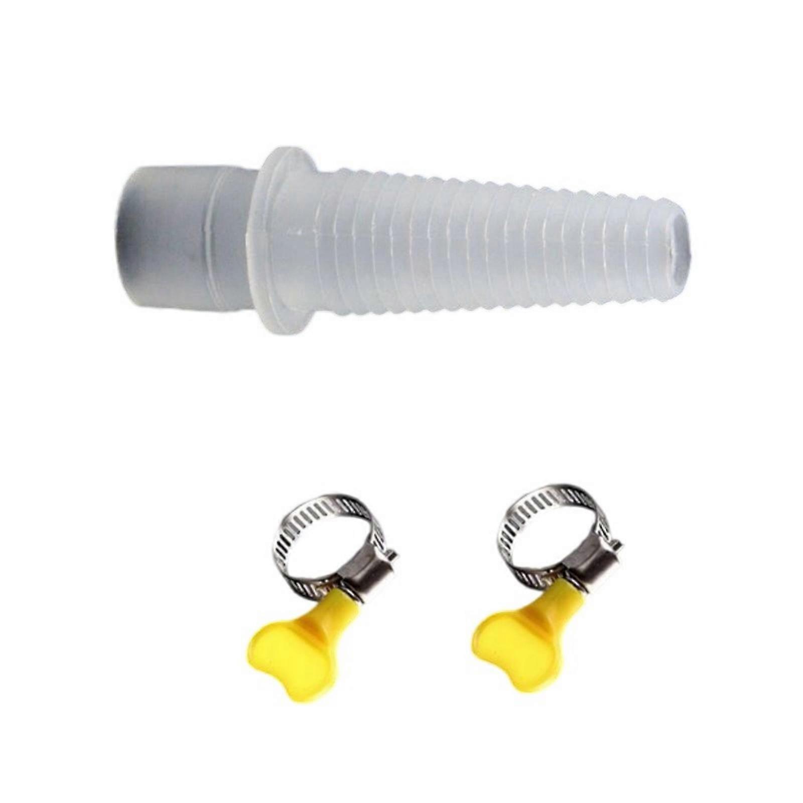 Air Conditioner Drain Hose Portable Drain Hose Replacement with Clamp Dehumidifier Replacement Hose Maintenance Multicolor