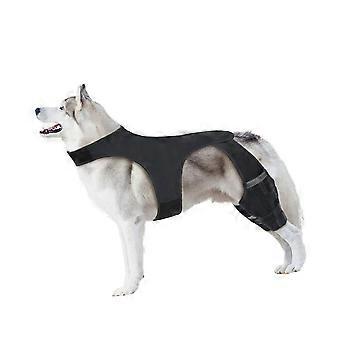 Justerbar knæstøtte til hunde, åndbar beskyttelsesindpakning til ældre, aktive hunde, sund XL