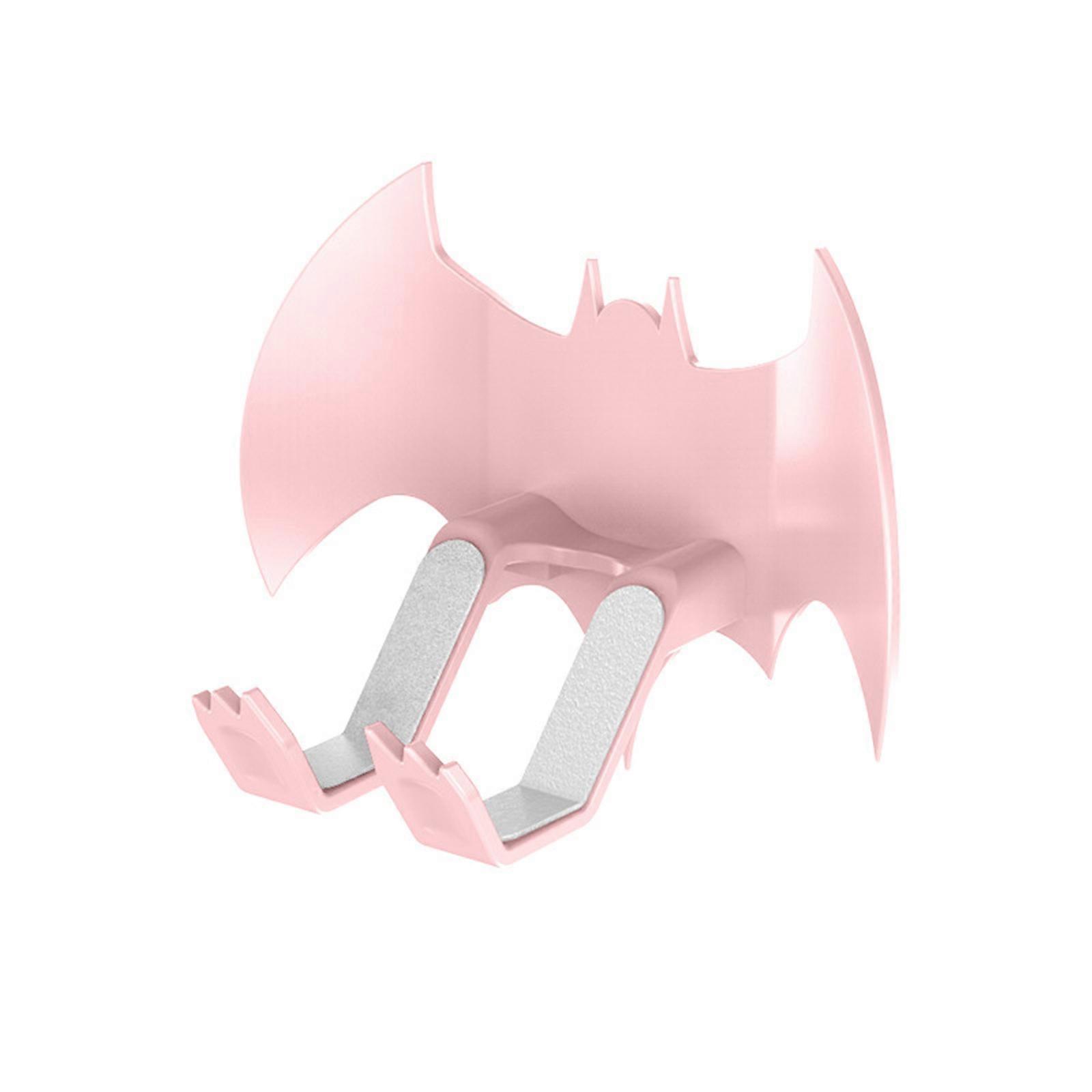 Boor Gaming Controller Houder Vleermuisvormig Ontwerp Voor Systemen Met Montage Muur Roze