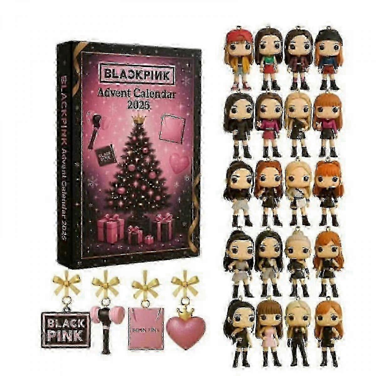 Μαύρο ροζ Advent Calendar 2025