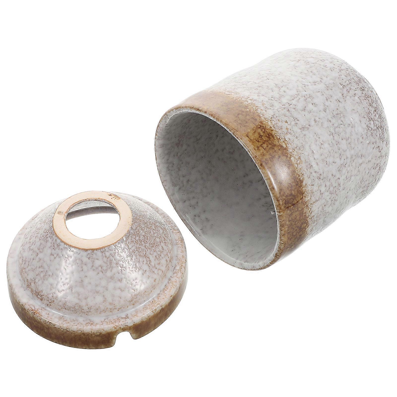 Japanese Ashtray Ceramic for Windproof Use