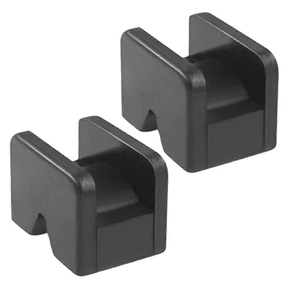 Floor Jack Rubber Pad for Jack Use Providing Compression Resistance 2Pcs