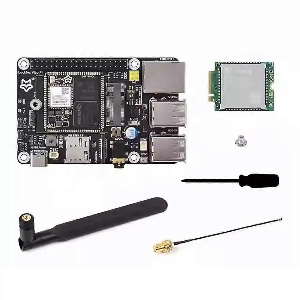 Luckfox Pico Pi B W Core1106 Micro-Type Linux Development Board RV1106G2 0.5TOPS 128MB with WiFi/Bluetooth,A