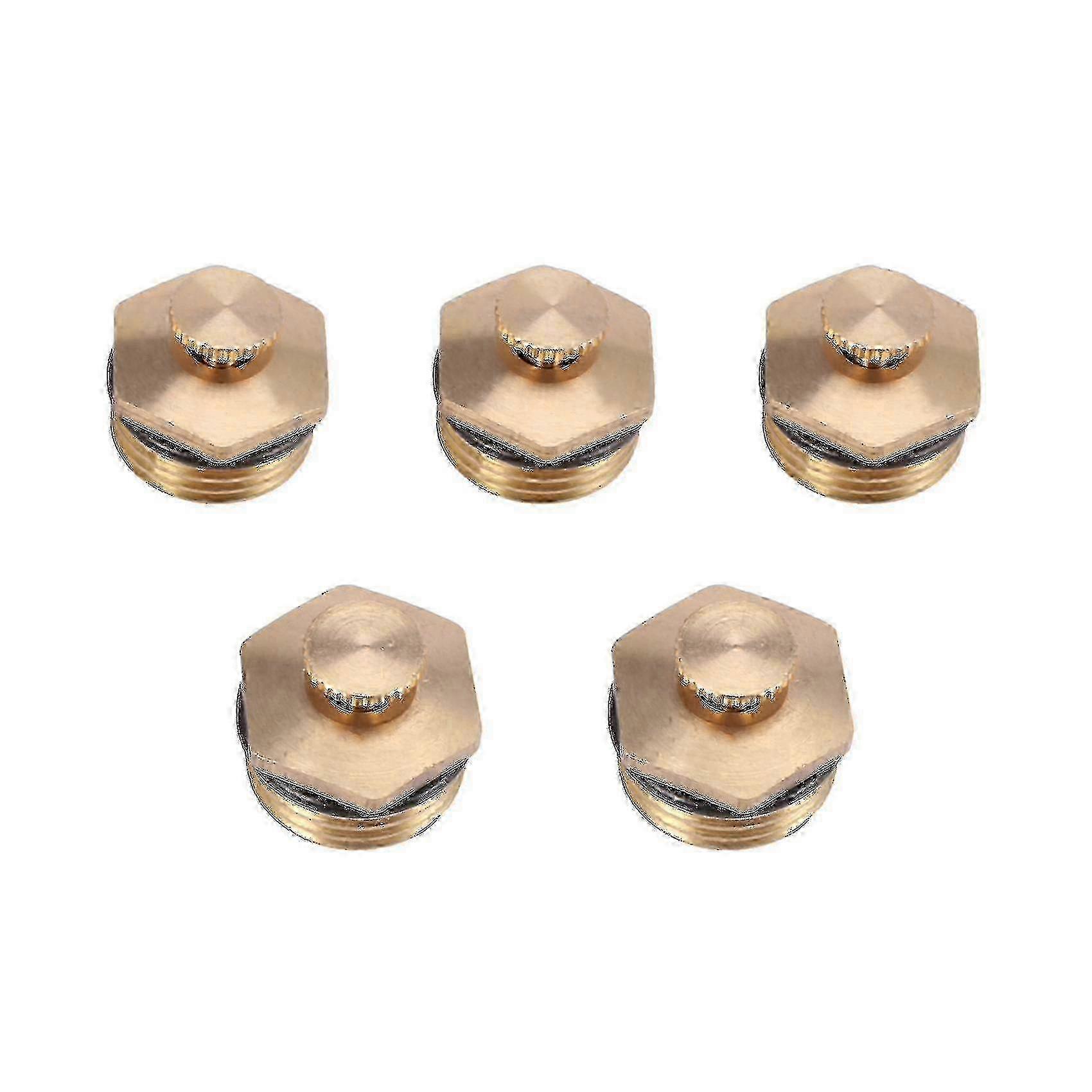 5pcs All -bronze Tabletable Atomizing Nozzle w