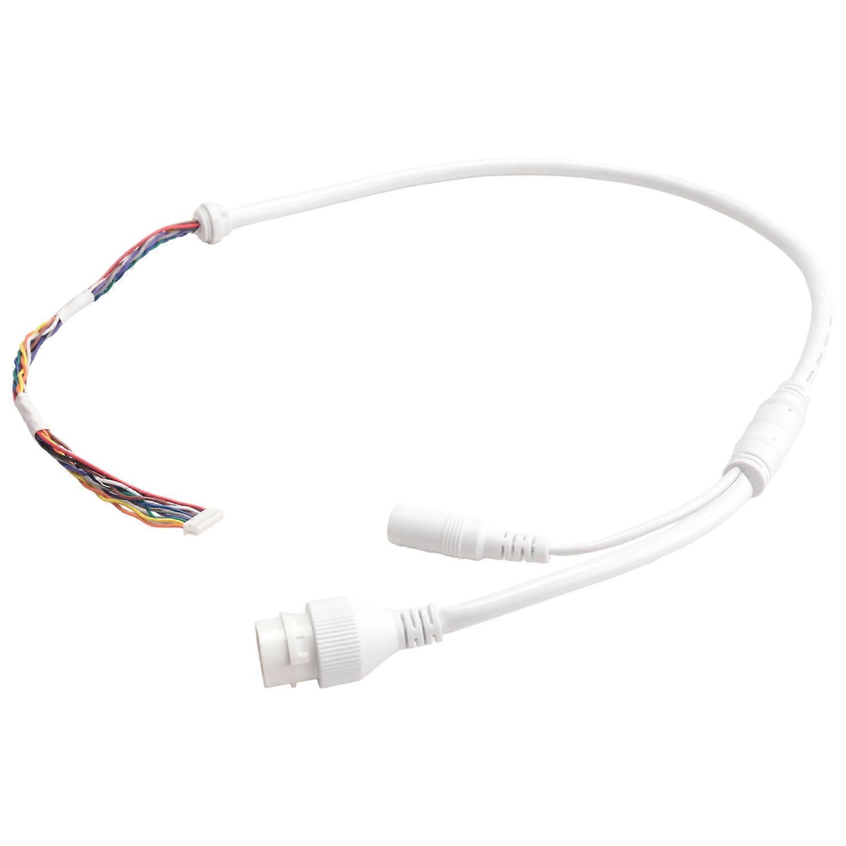 Ethernet LAN Cable 10 Pin 10 Core PoE RJ45 Network Cable for Hikvision IP Camera, High-Speed Data Transfer