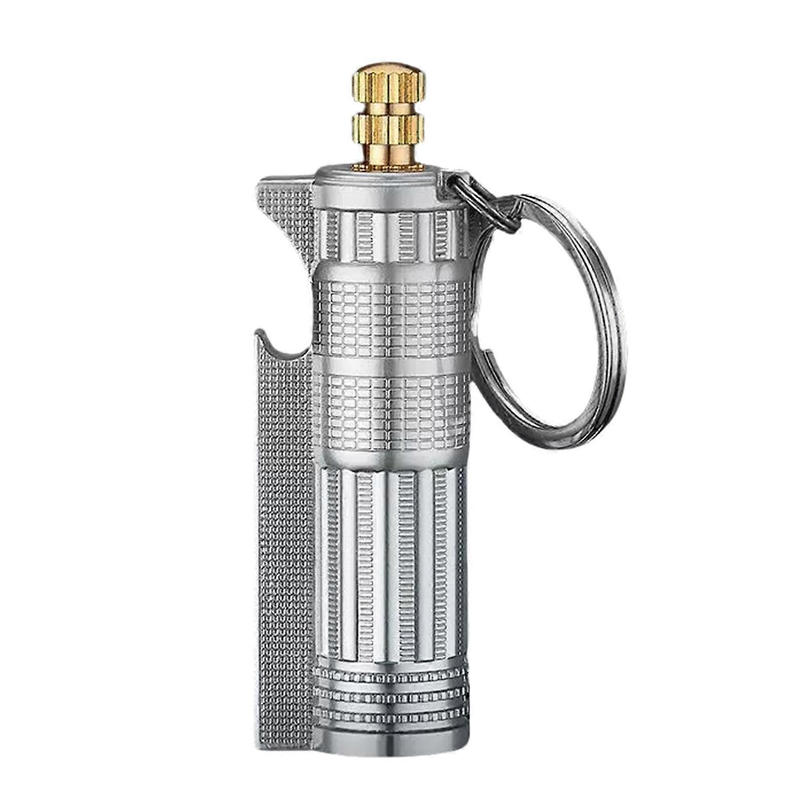 Multifunctional Match Keychain Lighter Keychain Design Ultra Portable EDC Tool Emergency Preparedness Kits
