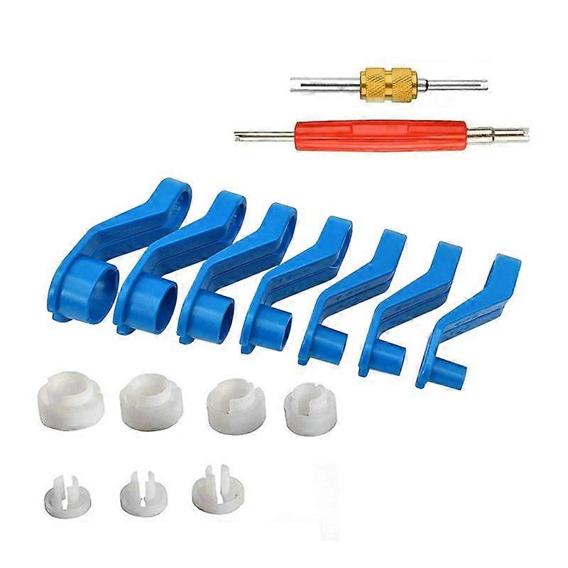 16Pcs Disconnect Fitting Hose Kits Tube Removal Tool A