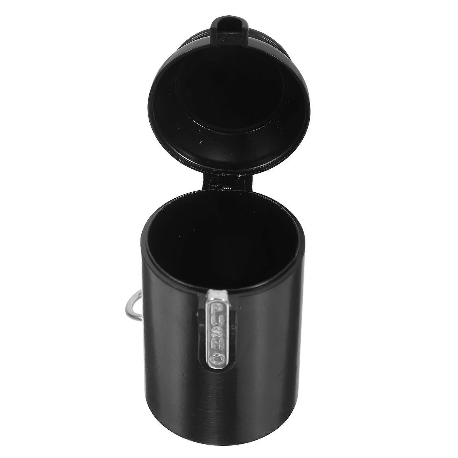 Large Portable Ashtray with Lid for Outdoor Use Plastic Ashtray