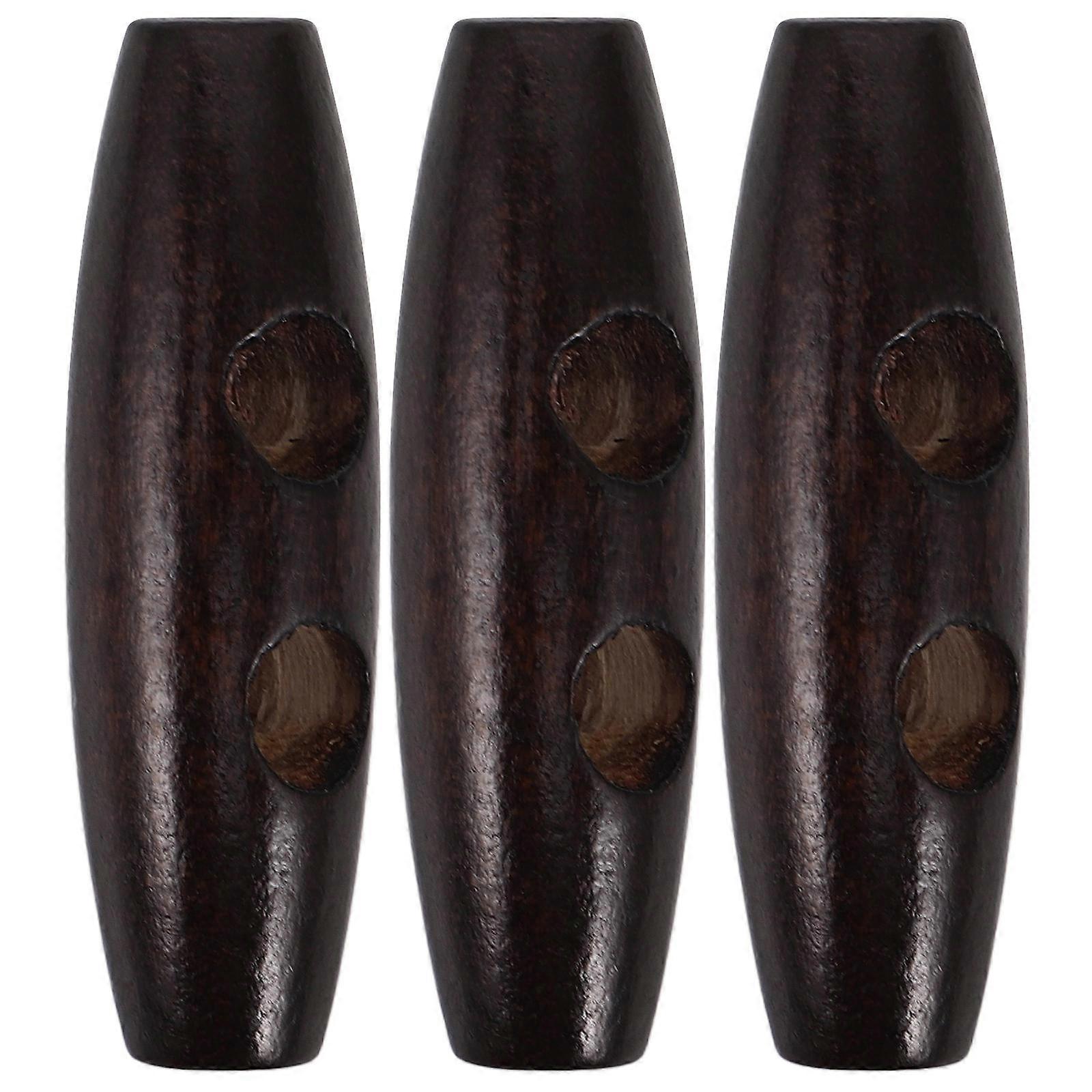 Wood Horn Toggle Button Coat Closure for Decoration 20Pcs Stylish Buttons