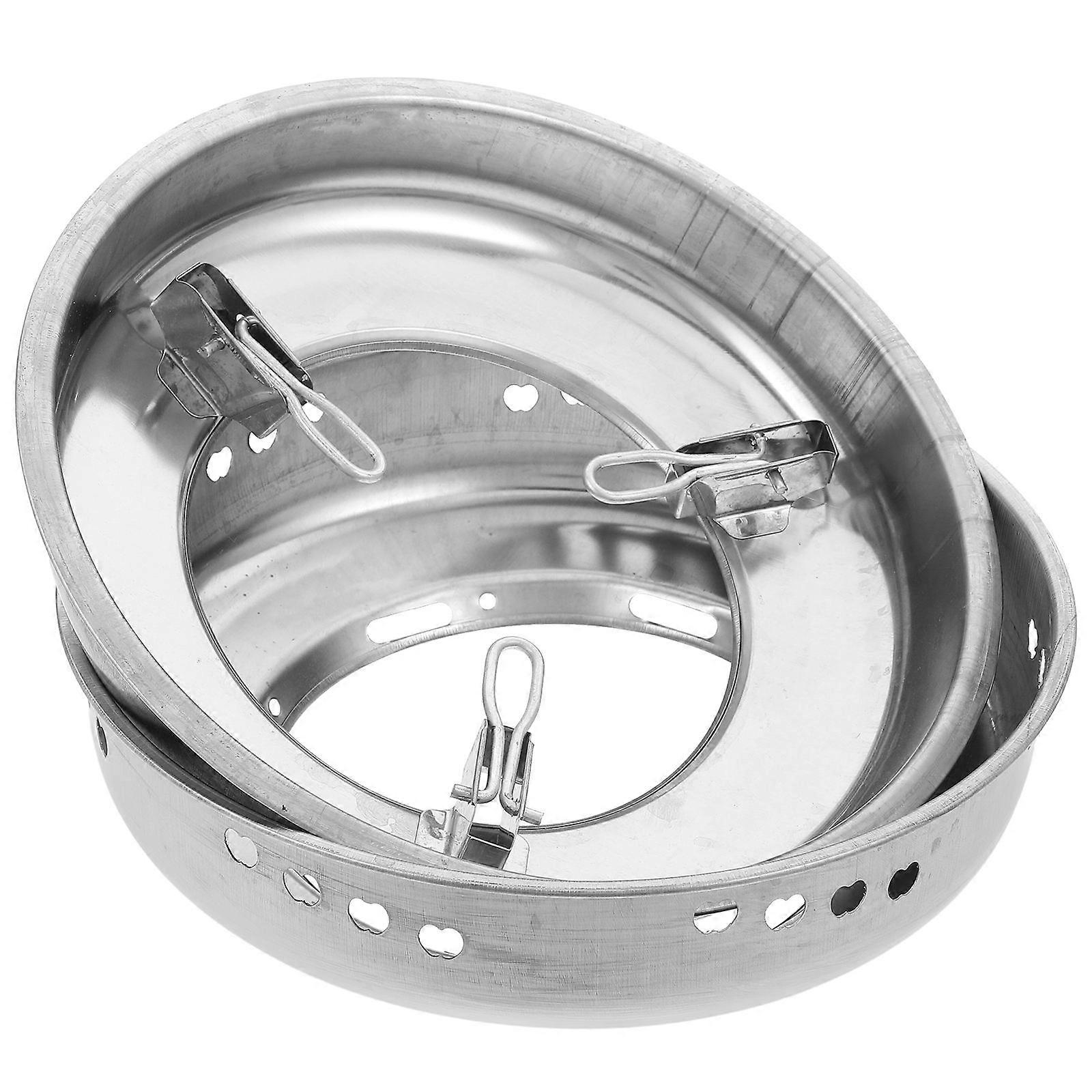 Non Slip Gas Stove Windproof Guard Iron Pan Support