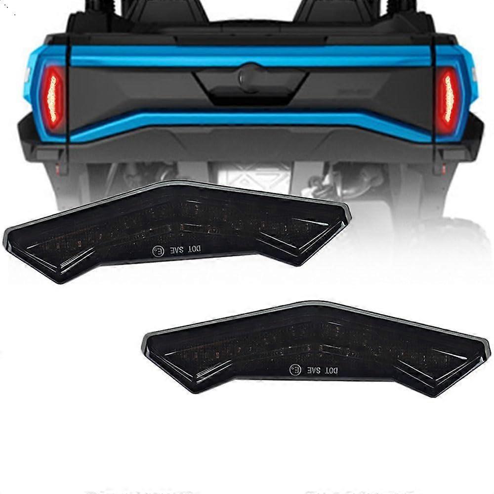 2PCS Smoked Tail Lights ATV Rear Tail Lamps Enhanced Night Visibility for CanAm Commander 20212022