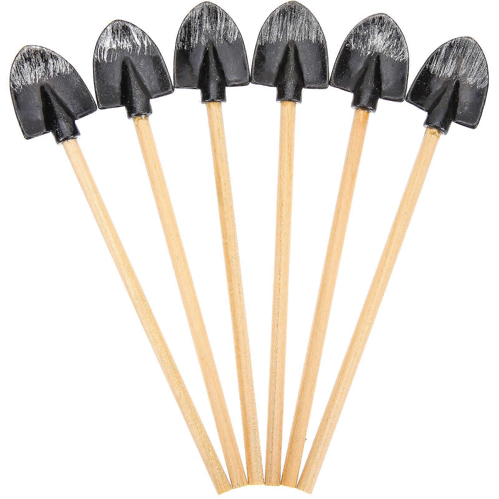 Miniature Tool Mini for Miniature Garden Creation DIY Projects 6Pcs