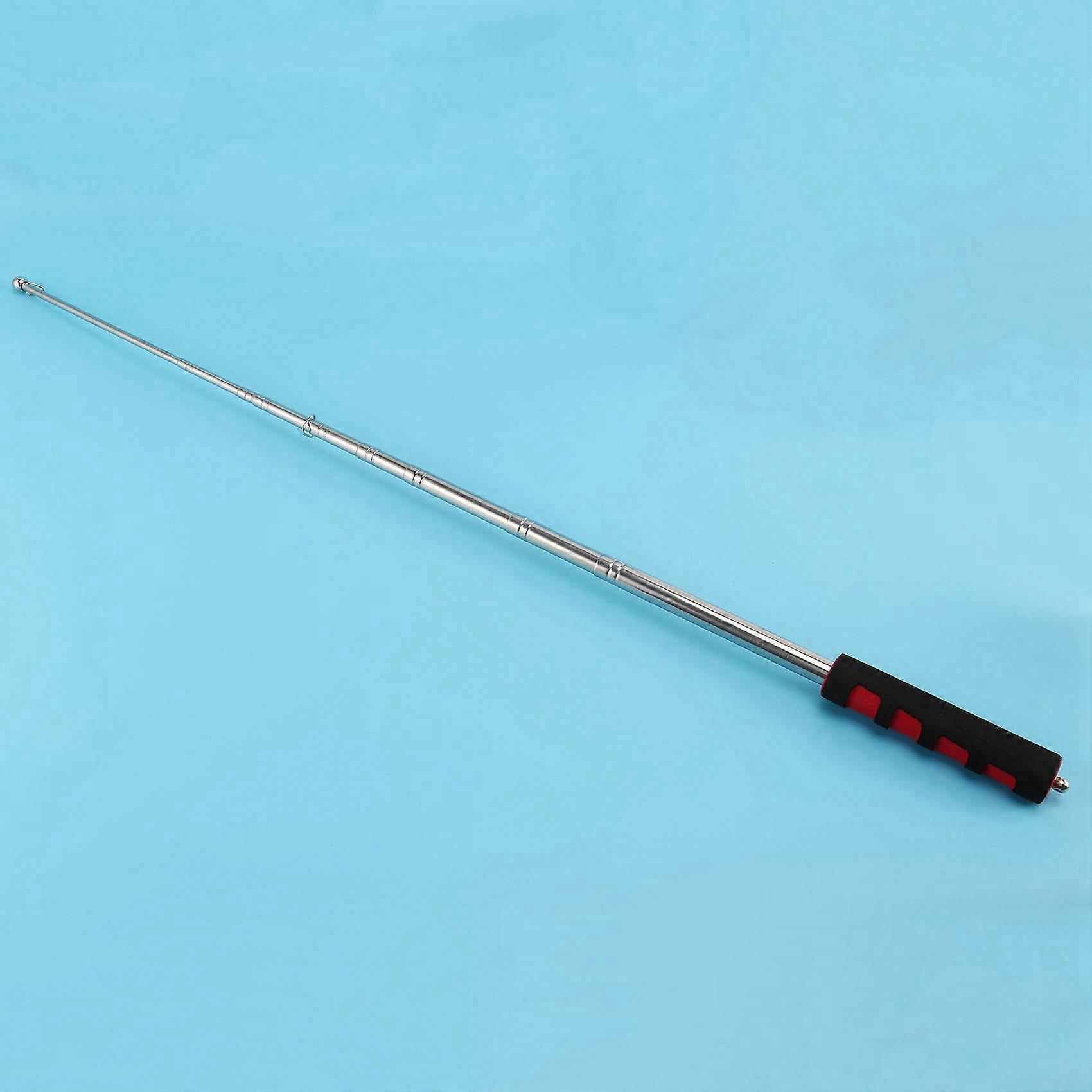 2X Extendable 2M Portable Telescopic Handheld Flag Pole Tool for Flags Windsock