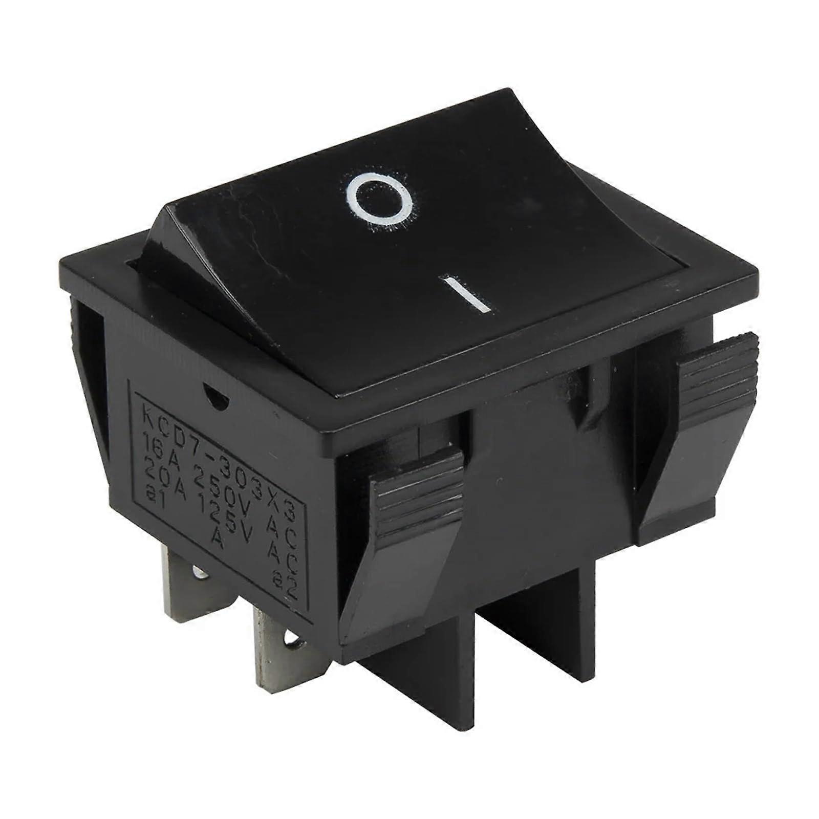 KCD7301 Boat Rocker Switch 28x31mm ONOFF 6 Pin Durable Rocker Design for Easy Power Control