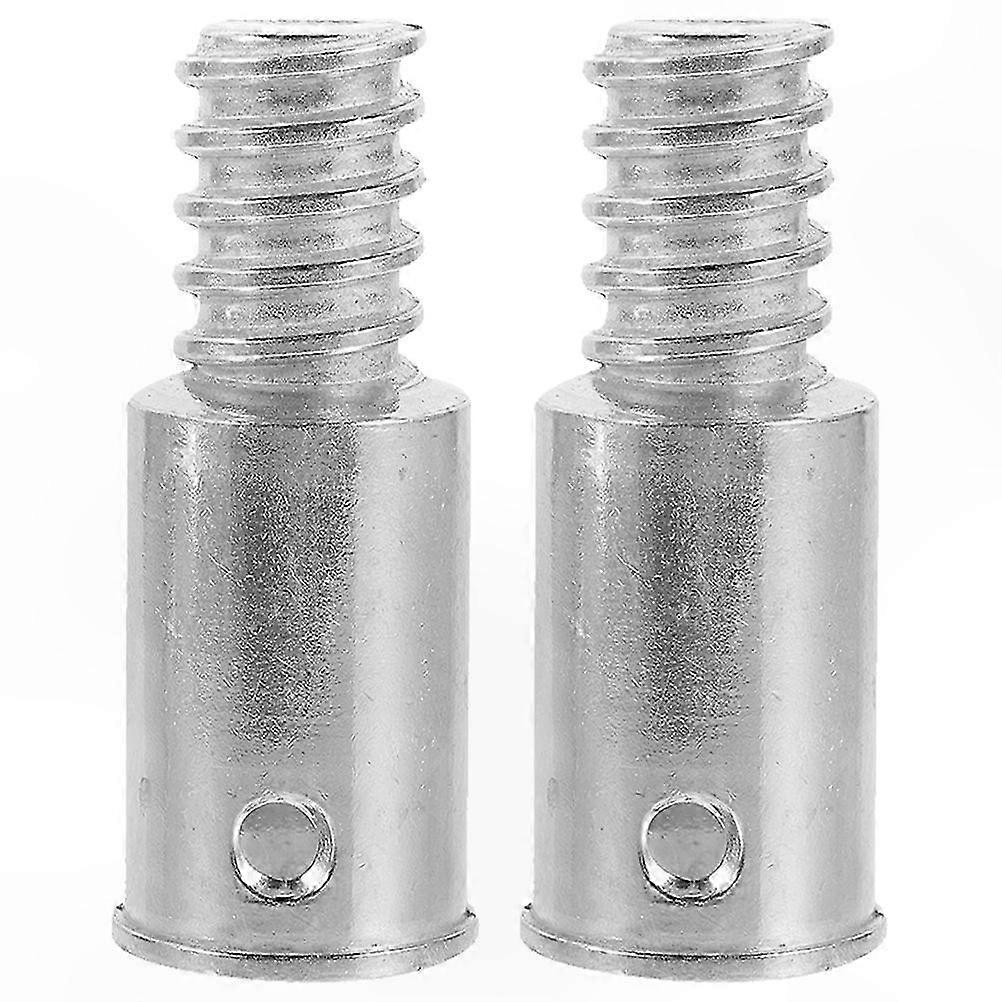 2-Pack Threaded End Broom Handle Ext Adapter for American Threads