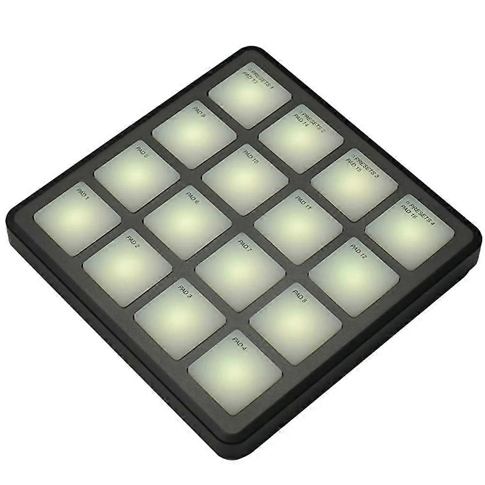 M-VAVE SMC PAD Pocket Pad Portable Wireless MIDI Controller 16 Pads Suitable Percussion Keyboard USB-C Interface Tools