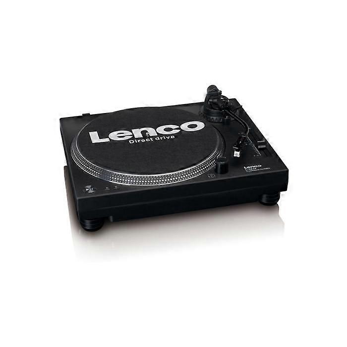 Lenco L-3818BK - Direct-drive turntable with USB/PC encoding - Black