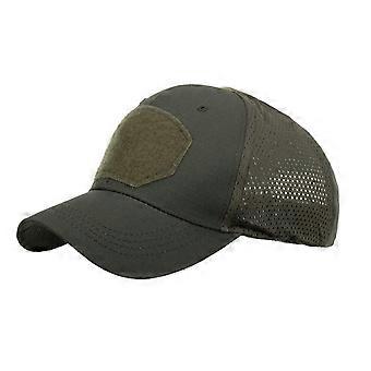 Baseball Cap Holle ademende Mesh Geventileerde Verstelbare Uv-bescherming Polyester Camouflage Print Zonnehoed Voor Outdoor