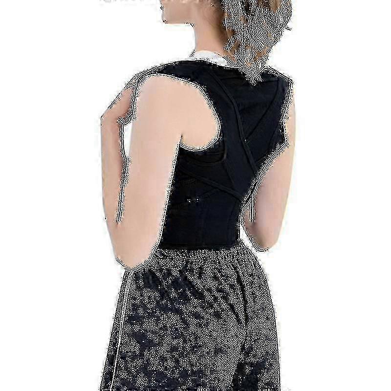 Posture Corrector Shoulder Lumbar Brace Spine Back Support Belt Adjustable Posture