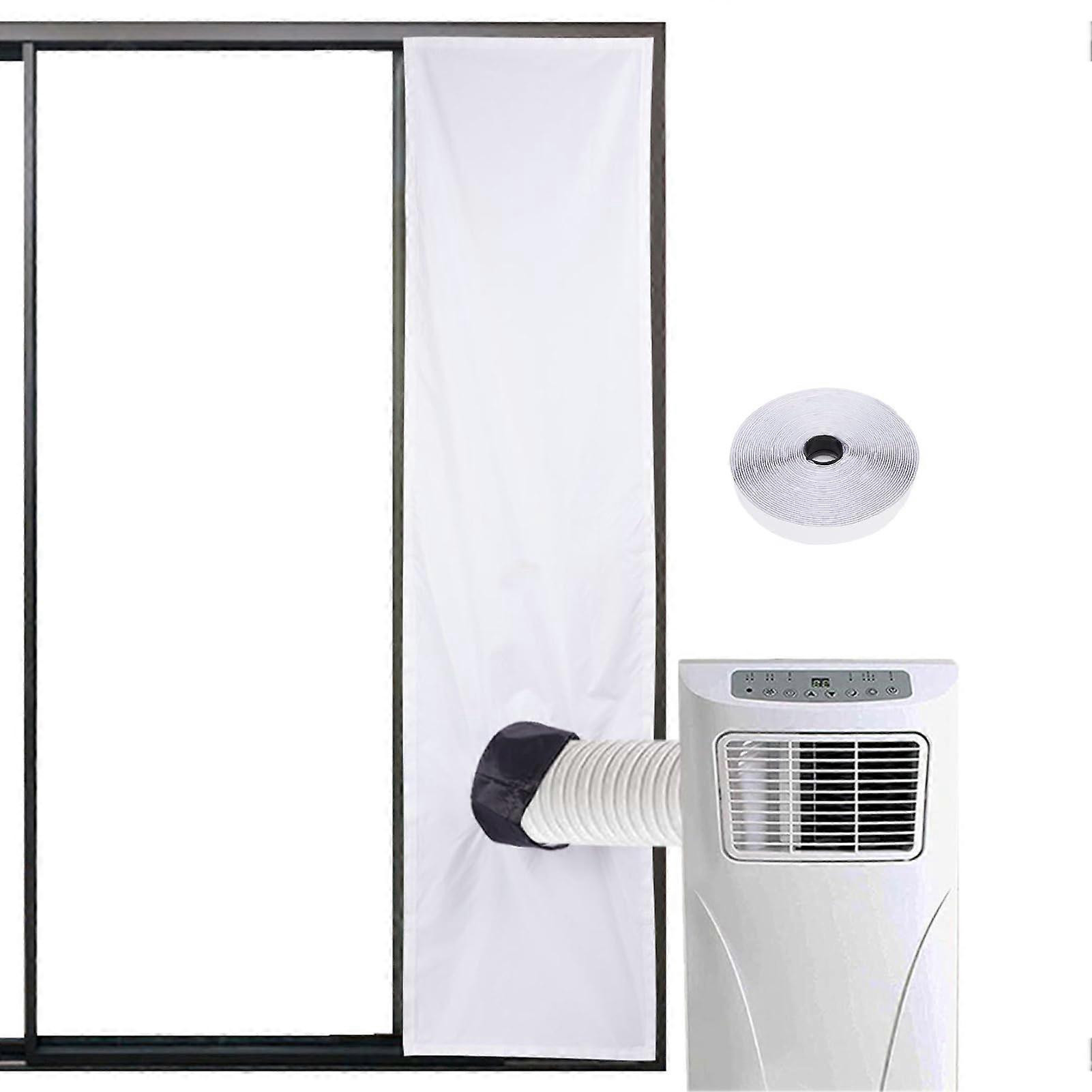 AC Window Seal Waterproof and Soundproof Air Conditioner Window Kit Fits Multiple Window Types 2m