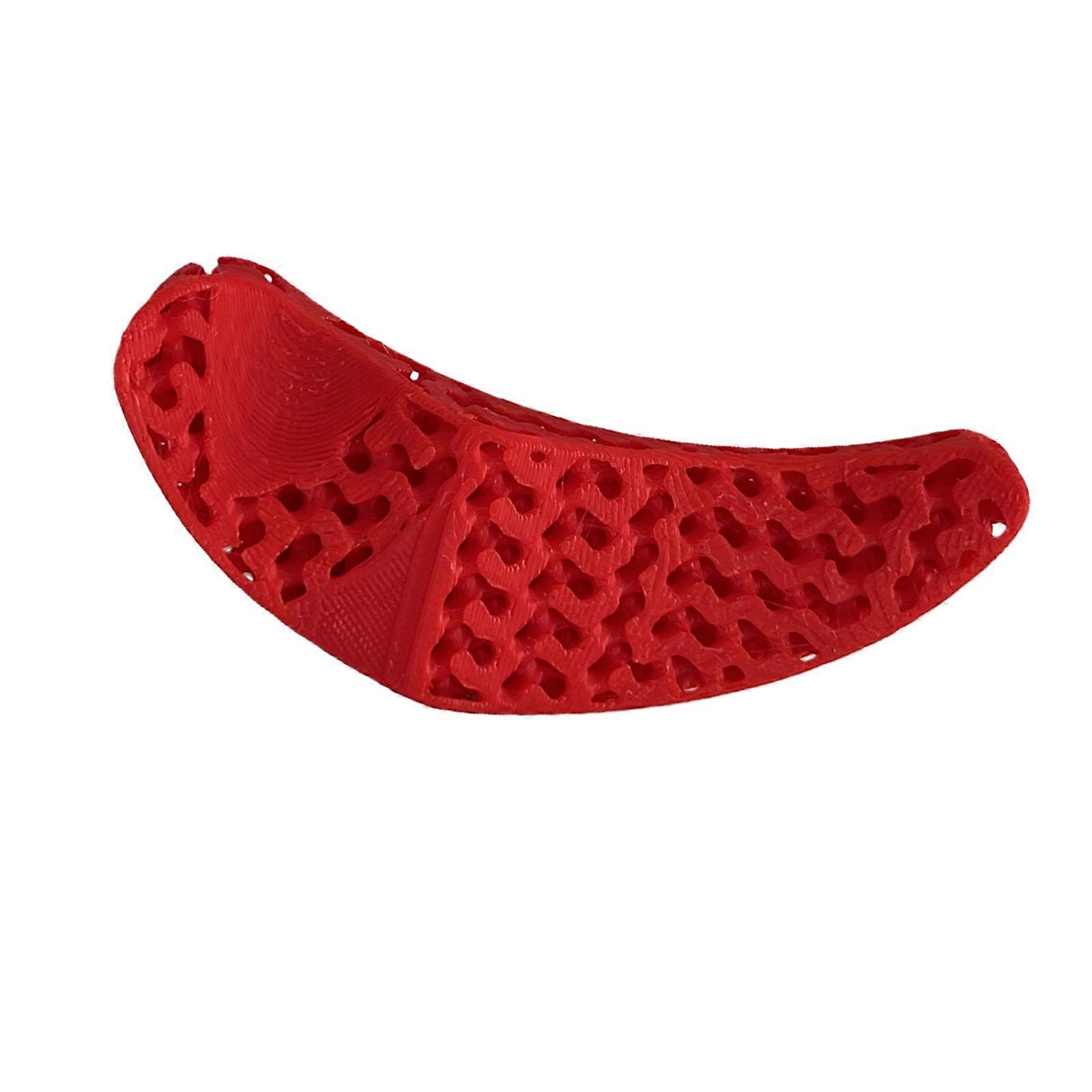 Sustainable Mouse Wrist Rest Ergonomic Construction Breathable Comfortable Use Mouse Holder PC Computer  Red