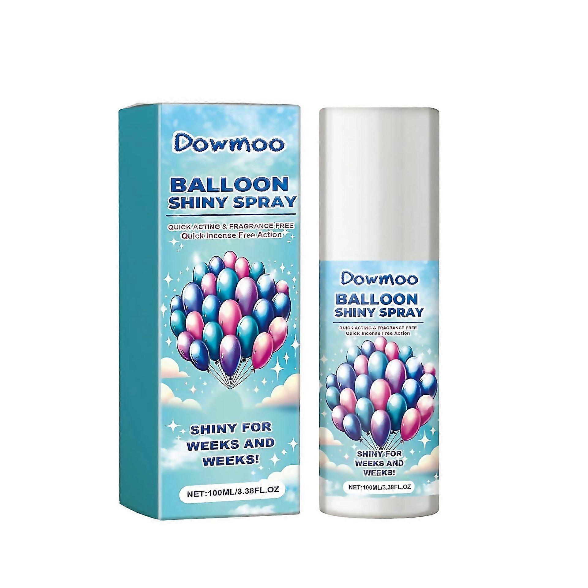 For Balloon Brightener Spray Enhance Surface Gloss Shine Antioxidation Formula 100ml