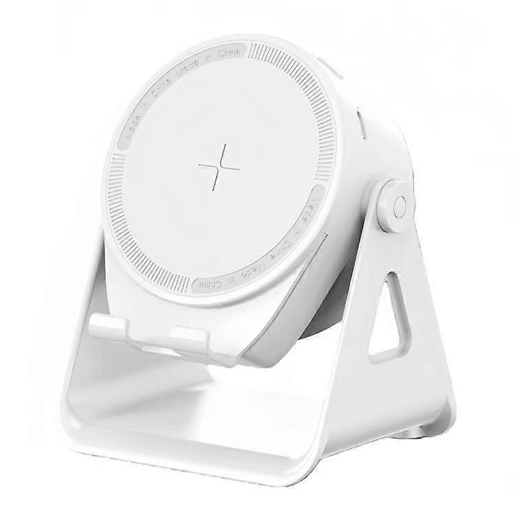 Wireless Sensor Speaker Rotating Phone Holder With Lights