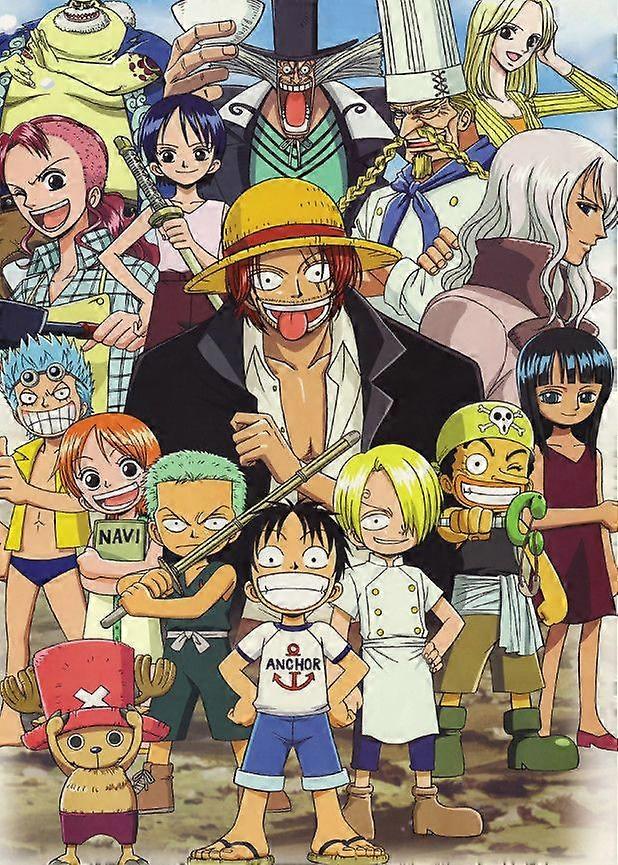 One Piece 4Stress Reliever Jigsaw Puzzle UE 1428