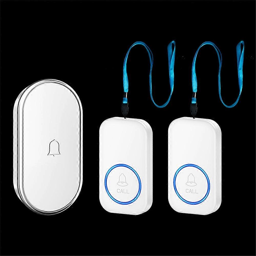 A18 For Elderly SOS Emergency Call Button 60 Melodies Adjustable Volume 300m Wireless Alarm System,2