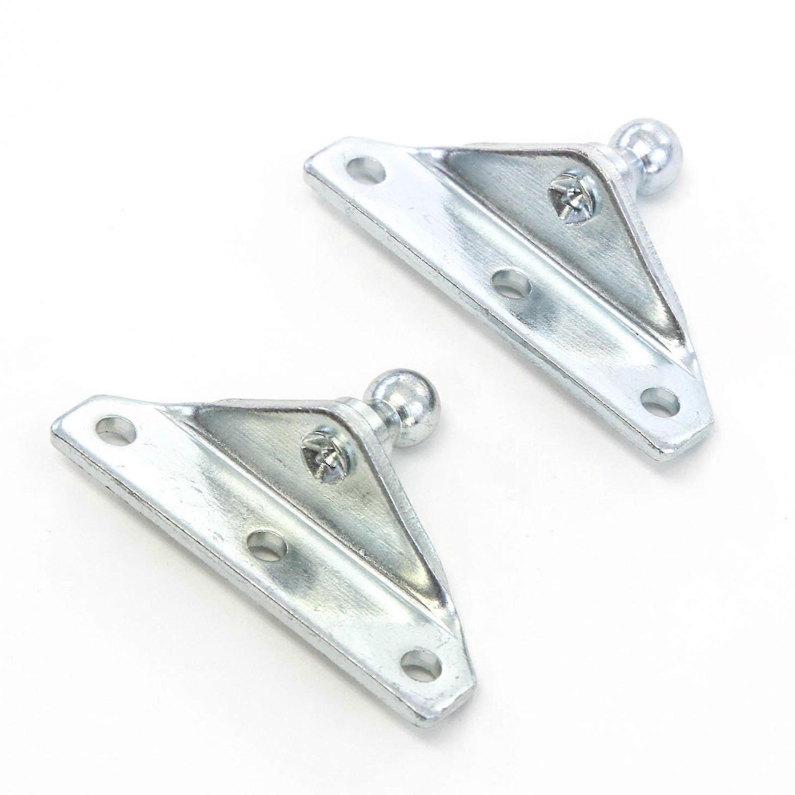 10mm Gas Strut Ball Stud Brackets, Durable Steel Mounting for Secure Lift Support Attachment