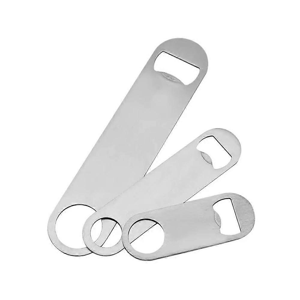 Can Opener and Bottle Opener Set, 3Pack Stainless Steel, Multiple Sizes, RustResistant